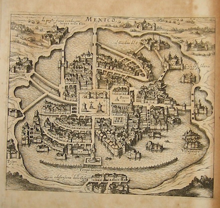 Merian Matthà¤us (1593-1650) Mexico 1649 Francoforte 